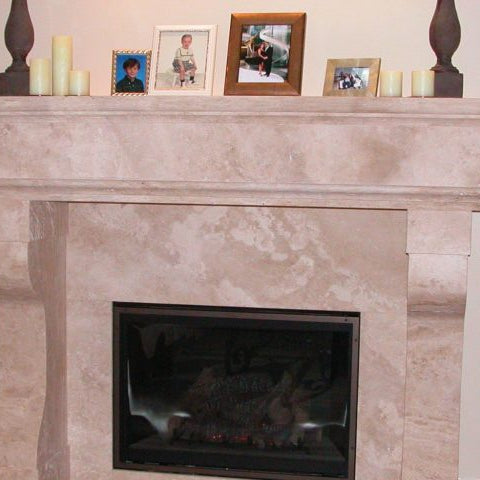 Travertine fireplace definition, Design ideas and tile types