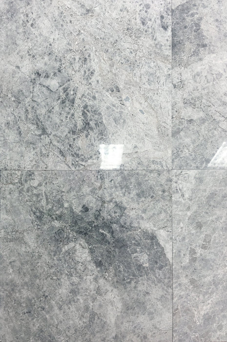 Silver Marble Tiles 24x24